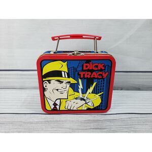 Dick Tracy Mini Tin Metal Lunch Box 1998